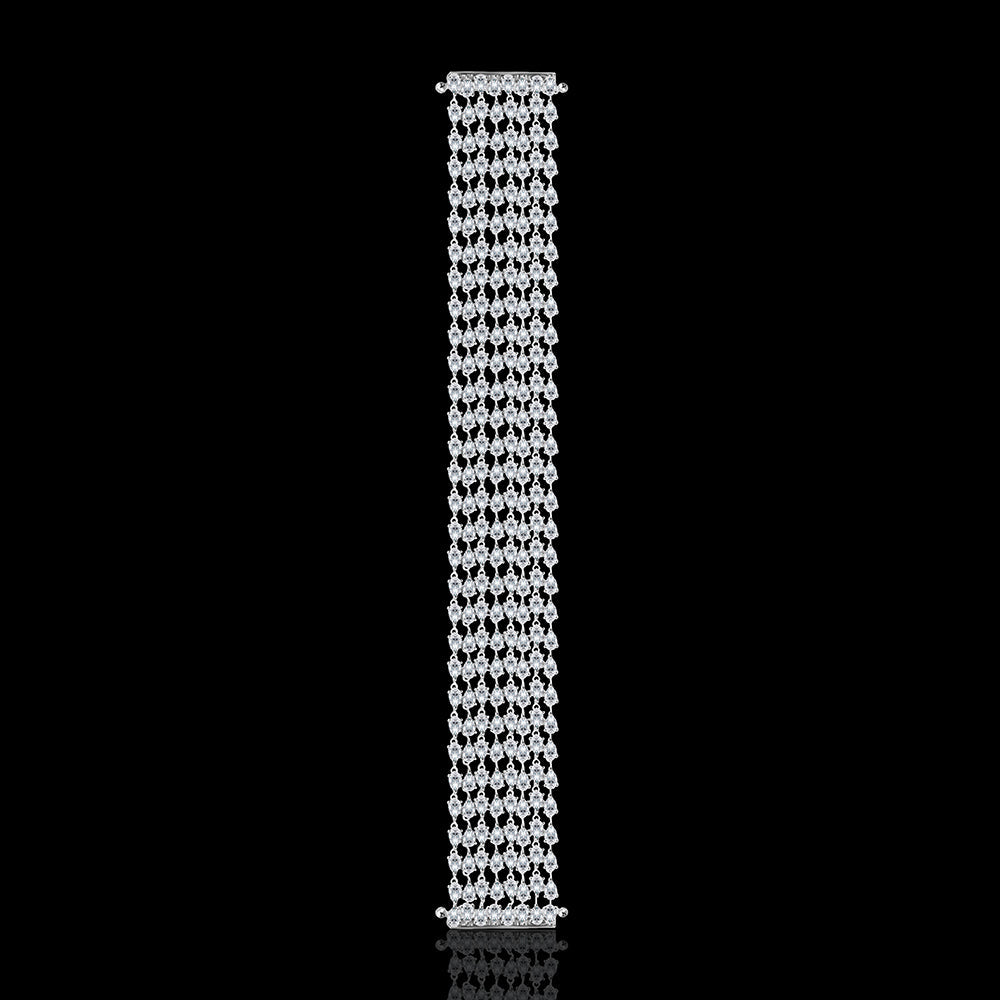 8 layers of diamond brilliance in an iconic bracelet that exudes sophistication and timelessness - IT245303BA/J