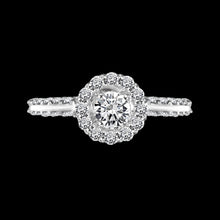 A fancy ring that artfully creates the illusion of both round and marquise stones, adding a touch of glamour and intrigue to your style Bridal jewelry / I-A42