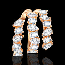 ACASO ring featuring stunning emerald and pear-shaped stones Acaso collection / I-ZW042X