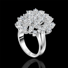 A fancy statement ring adorned with marquise and round stones High jewelry / IRK301