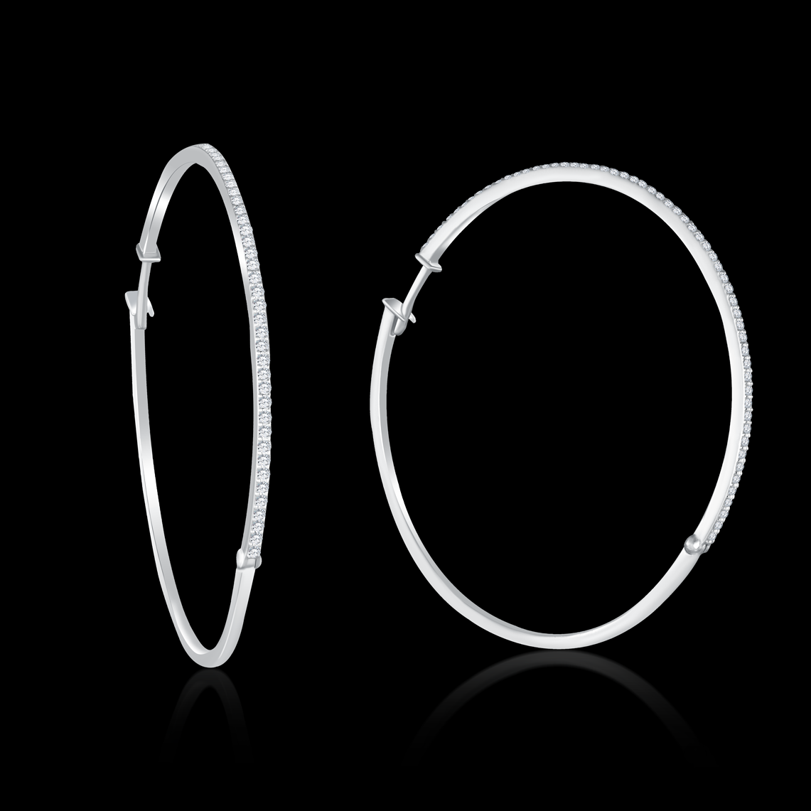 Classic hoops earrings  - YT214346EH/J